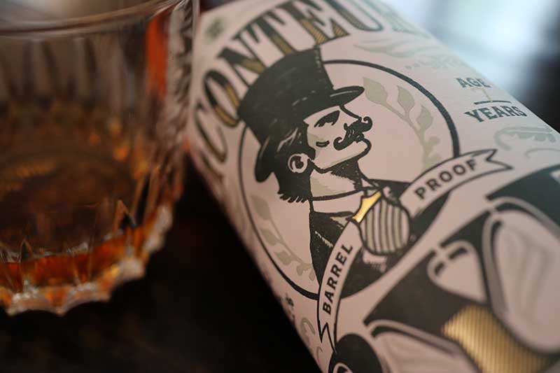 Raconteur Rye bottle closeup